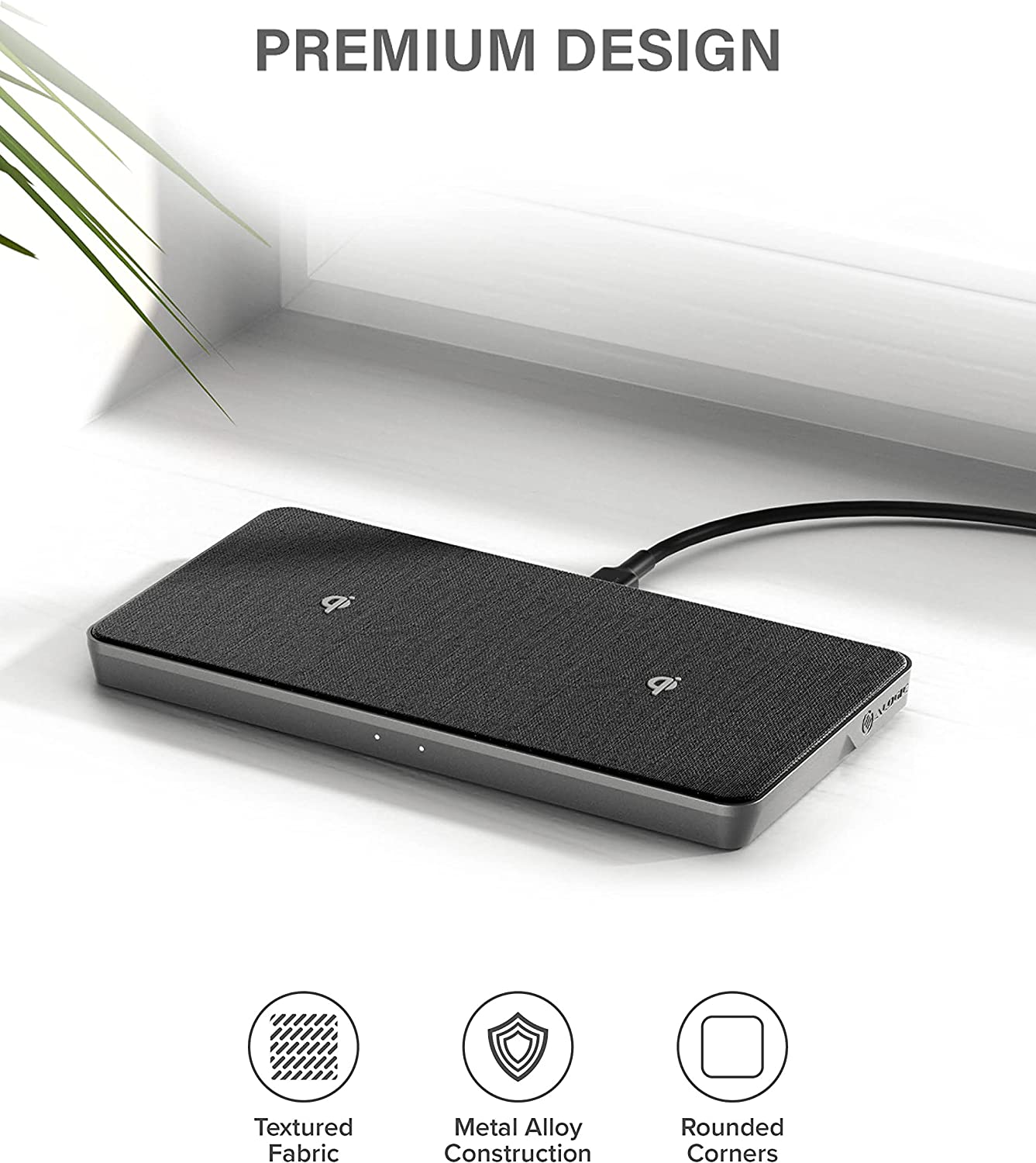 ALOGIC 3 in 1 Wireless Charging Dock for iPhone13/13 Mini /13 Pro/13Pro Max/iPhone 12/12 Mini /12 Pro /12 ProMax, AirPods/AirPods Pro with USB-A Charging Output(Power Adapter Included) - Dealtargets.com
