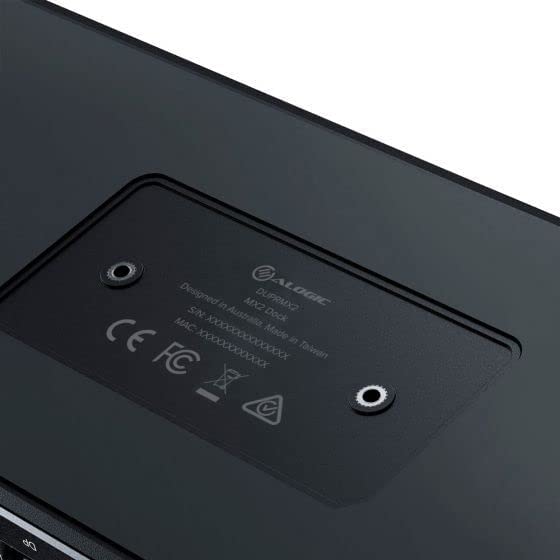 ALOGIC (8 in 1) MX2 USB-C Dual Display 4K@60Hz DisplayPort Alt. Mode Docking Station – with 65W Power Delivery - Dealtargets.com