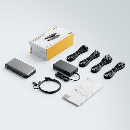 ALOGIC Dual 4K Display Universal Docking Station DX2 with 65W Laptop Compatible with Mac and Windows, 2x4K@60Hz DisplayPort,1xUSB-C 10G (with Fast Charging),3xUSB-A 5G, Audio, Ethernet - Dealtargets.com