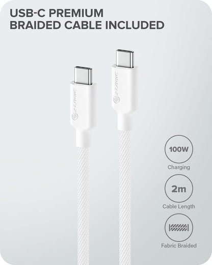 ALOGIC Dual USB C Wall Charger 68W 2-Port Fast Charger with GaN Fast Tech &amp; Dynamic Power Allocation,PD 3.0 Charger for MacBook/M1 Mac,XPS,iPad Pro,iPhone 13/13 Pro/Max/13 Mini,Galaxy &amp; More - Dealtargets.com