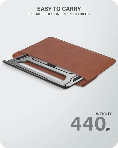 ALOGIC Metro Adjustable &amp; Portable Laptop Riser, Constructed Aluminium Alloy &amp; Silicon Grip, six Adjustable Angles, fits The Latest MacBook, Surface, and Other Laptop Devices - Dealtargets.com