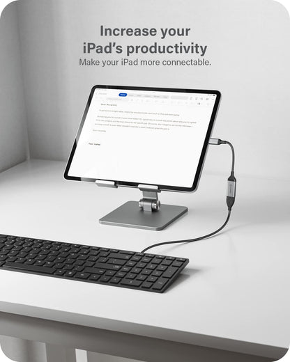 ALOGIC Super Ultra USB 3.1 USB-C to USB-A Adapter - 15 cm - Space Grey - Dealtargets.com