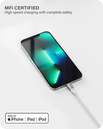Alogic ULA8P1.5-SLV 1.5 m Super Ultra USB-A to Lightning Cable Silver - Dealtargets.com