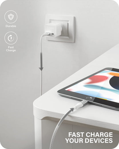Alogic ULA8P1.5-SLV 1.5 m Super Ultra USB-A to Lightning Cable Silver - Dealtargets.com