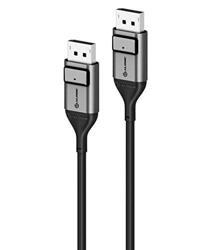 ALOGIC Ultra HD 8K DisplayPort to DisplayPort Cable, 8K@60Hz, High Speed 32.4 Gbps HDCP, DP to DP Cable – 2m, 6Ft - Dealtargets.com
