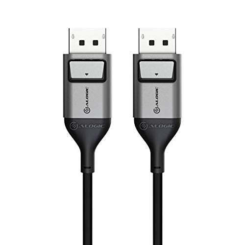 ALOGIC Ultra HD 8K DisplayPort to DisplayPort Cable, 8K@60Hz, High Speed 32.4 Gbps HDCP, DP to DP Cable – 2m, 6Ft - Dealtargets.com