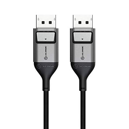 ALOGIC Ultra HD 8K DisplayPort to DisplayPort Cable, 8K@60Hz, High Speed 32.4 Gbps HDCP, DP to DP Cable – 2m, 6Ft - Dealtargets.com