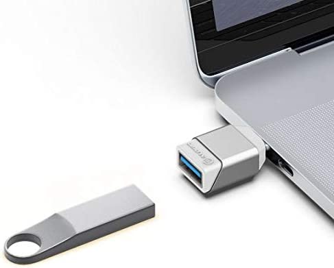 Alogic Ultra Mini USB 3.1 Gen 1 USB-C to USB-A Space Grey Adapter Silver - Dealtargets.com