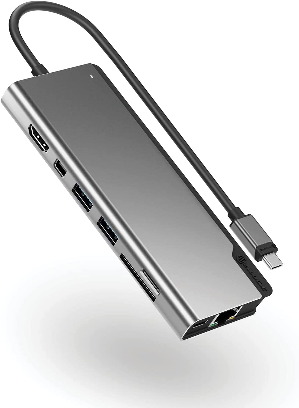 ALOGIC USB-C 4K Dual Display Dock; 100W Power Delivery; 2X USB-A; USB-C; HDMI; Mini DisplayPort; Ethernet; SD &amp; Micro-SD Card Reader; 8-in-1 Ultra Dock Plus Gen 2. - Dealtargets.com