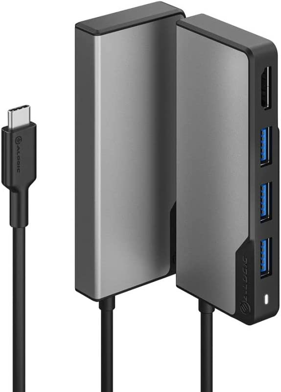 ALOGIC USB-C Fusion CORE 5-in-1 Hub V2 - 3 x USB-A3.1 Gen 1, 1 x USB-C 3.1 Gen 1 100W PD, and 1 x HDMI 4K [60Hz] - Dealtargets.com