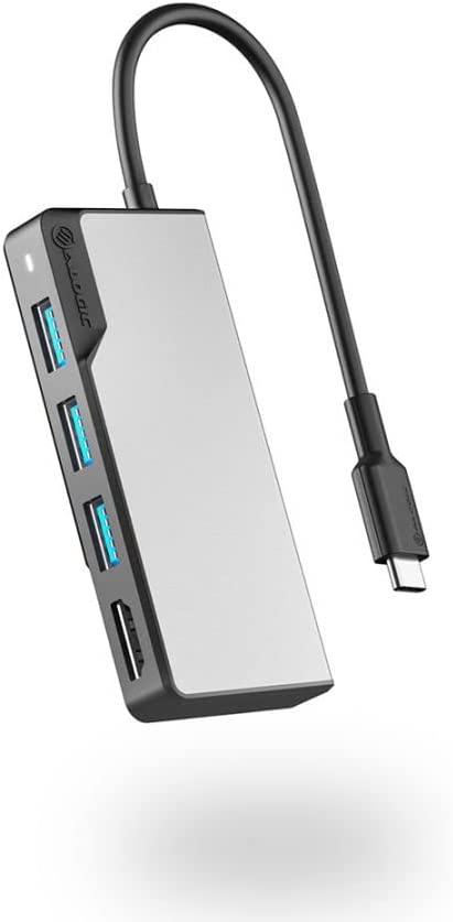 ALOGIC USB-C Fusion CORE 5-in-1 Hub V2 - 3 x USB-A3.1 Gen 1, 1 x USB-C 3.1 Gen 1 100W PD, and 1 x HDMI 4K [60Hz] - Dealtargets.com