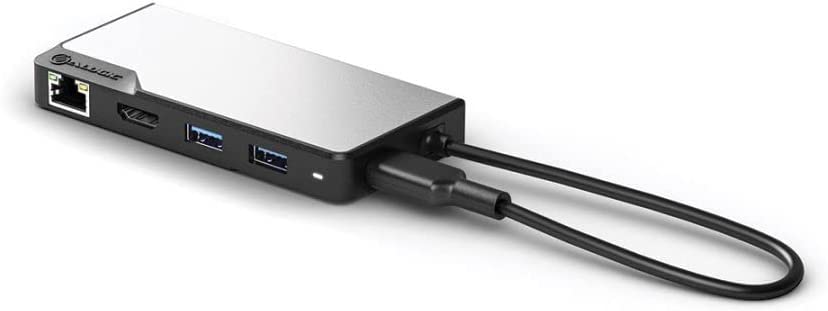 ALOGIC USB-C Fusion MAX 6-in-1 Hub V2 - 2 x USB-A (5G), 1 x USB-C (5G &amp; 100W PD), HDMI (4K@60Hz), VGA and RJ45 Gigabit Ethernet - Dealtargets.com