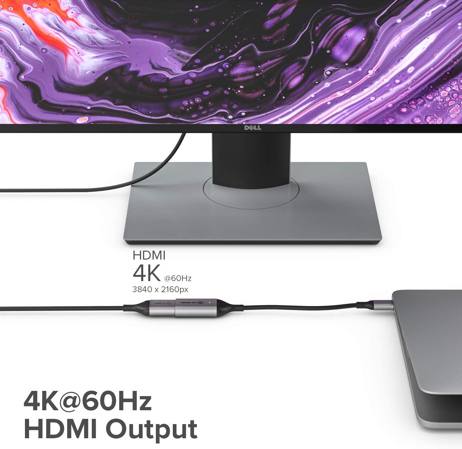 ALOGIC USB C to HDMI Adapter, Supports HDMI 4K 60Hz (Thunderbolt 3 Compatible) for MacBook Pro, MacBook Air, iPad Pro/Air 2020, Pixelbook, XPS, Galaxy, and More - Dealtargets.com