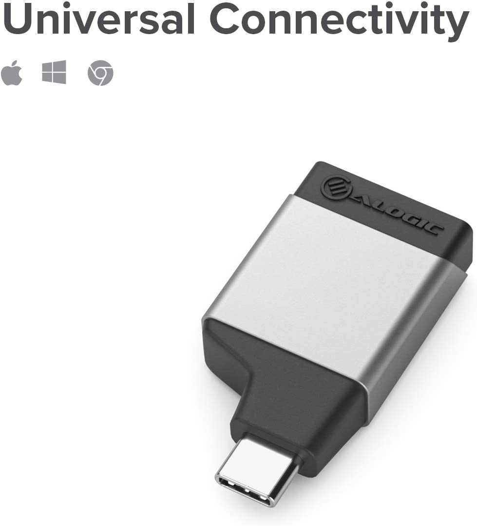 ALOGIC USB C to HDMI Mini Adapter 4K@60Hz Compatible with MacBook Pro, Air, Pixel Book, XPS, Surface, Galaxy, iPad Pro, Air 2020 and More (Thunderbolt Compatible) - Dealtargets.com