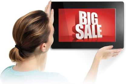 Aluratek 10" Wi-Fi Digital Photo Frame with Touchscreen Display &amp; 16GB Built-In Memory (AWS10F) - Dealtargets.com