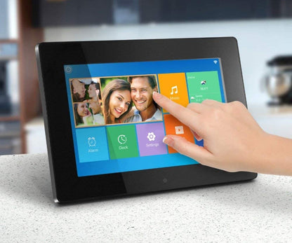 Aluratek 10" Wi-Fi Digital Photo Frame with Touchscreen Display &amp; 16GB Built-In Memory (AWS10F) - Dealtargets.com