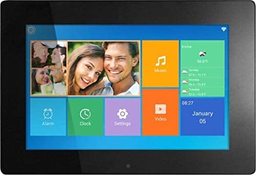 Aluratek 10" Wi-Fi Digital Photo Frame with Touchscreen Display &amp; 16GB Built-In Memory (AWS10F) - Dealtargets.com