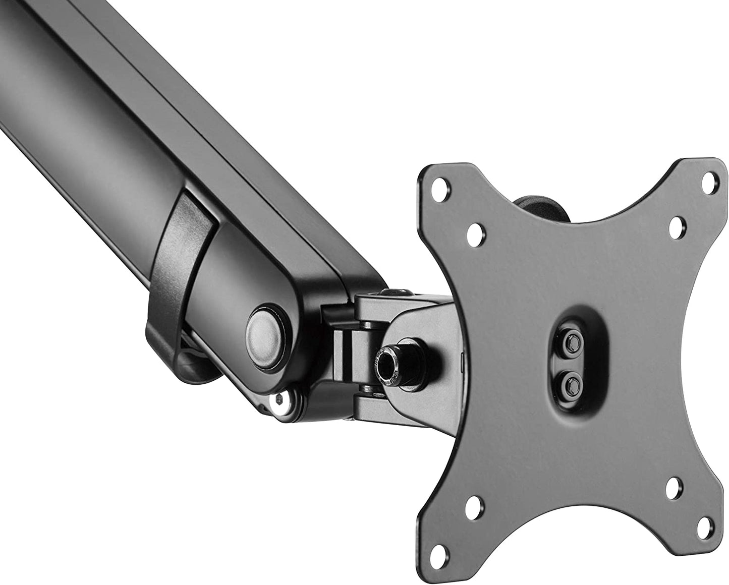 Amer Mounts | LED LCD Monitor Arm | Hydra Lift Articulating Arm | Clamp and Grommet Base | (Single 17"-32") Black - Dealtargets.com