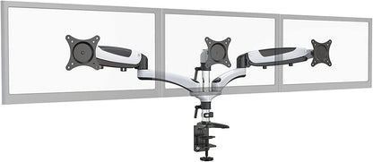 Amer networks Hydra Ergonomic Monitor Mount Articulating Arm (15-28 inch displays) (3 Monitor Imperial White) - Dealtargets.com