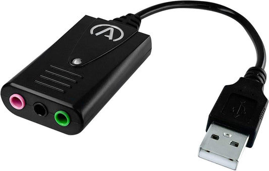 Andrea electronics Andrea Communications USB-UNIV Universal External USB Sound Card for Improved Audio Quality for Both Computer and Mobile headsets. - Dealtargets.com