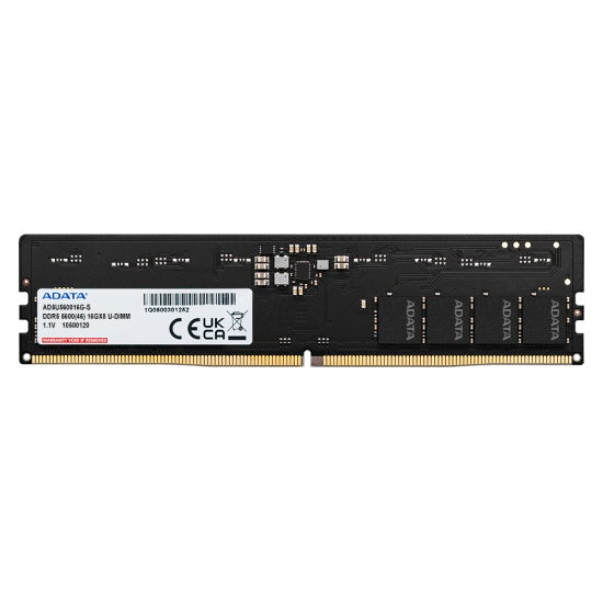 A-DATA 16GB DDR5-5600 U-DIMM Desktop Memory Module