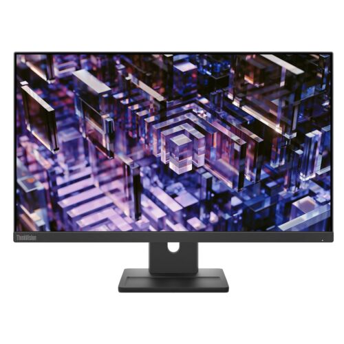 Lenovo ThinkVision E24q-30 24" Class WQHD LED Monitor - 16:9 - Raven Black - 23.8" Viewable - In-plane Switching (IPS) Technology - WLED Backlight - 2560 x 1440 - 16.7 Million Colors - 300 Nit - 4 ms - Extreme Mode Refresh Rate - Speakers