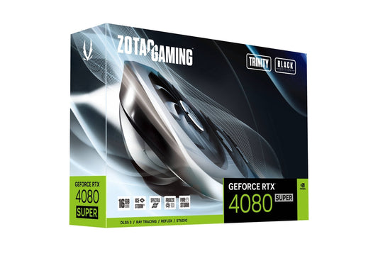 Zotac GeForce RTX 4080 SUPER TRINITY BLACK EDITION 16GB Graphics Card (ZT-D40820D-10P)